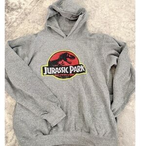 Universal Studios Officially Licensed Classic Logo Jurassic Park Hoodie XL
